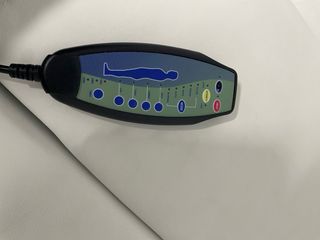 Tumbona masaje polipiel blanca URGE VENDER