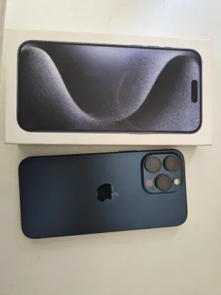 iPhone 15 Pro Max Azul/Gris