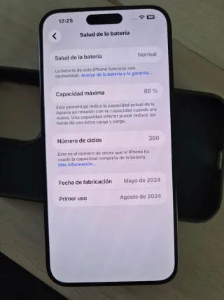 iPhone 15 Pro Max Azul/Gris