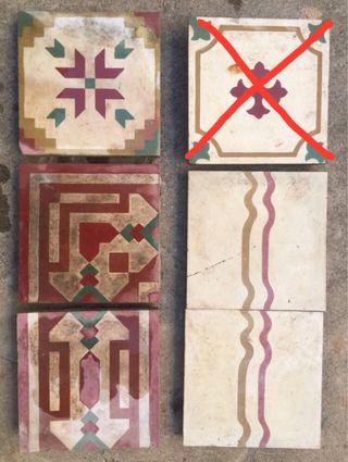 Baldosas hidráulicas modernistas