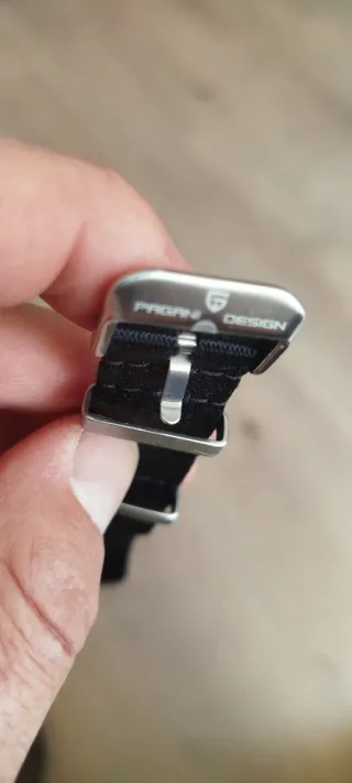 Reloj Pagani Design Cronógrafo Blanco Plata