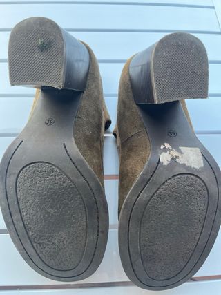 Zapatos tacón mujer T-Strap 39