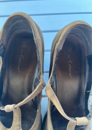 Zapatos tacón mujer T-Strap 39