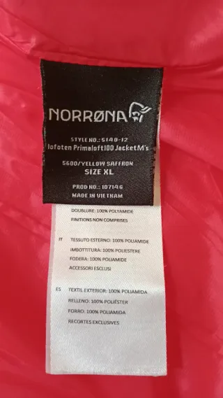 Chaqueta Norrona Lofoten Primaloft XL