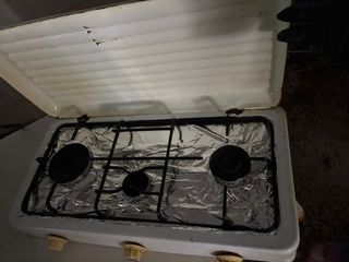 Estufa de 3 quemadores