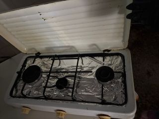 Estufa de 3 quemadores