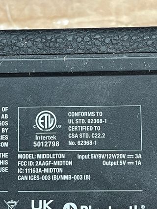 Marshall Middleton Altavoz Bluetooth #012798