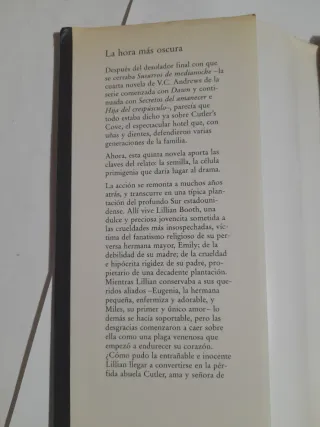 Lote de 6 libros de V.C.Andrews