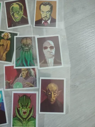 Cromos Historia del Terror