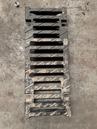 Rejillas de desagüe de hierro fundido