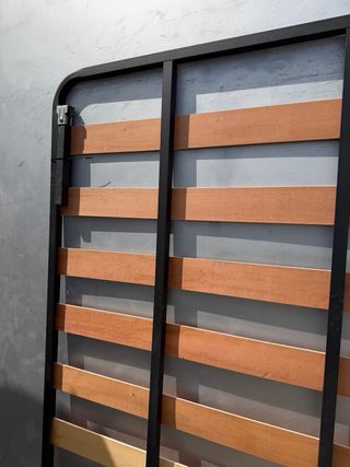 Somier 135x190cm Metal y Madera