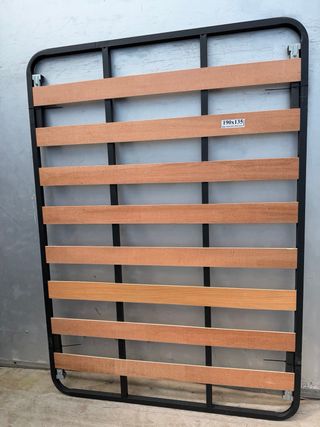 Somier 135x190cm Metal y Madera