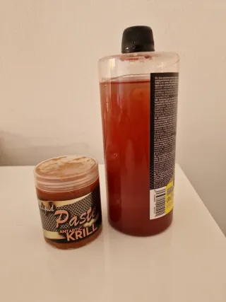 Líquido y Pasta para Pesca Krill