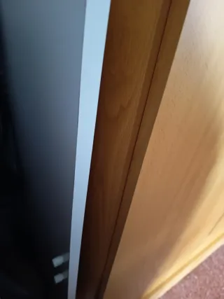 Armario IKEA KLEPPSTAD blanco 3 puertas