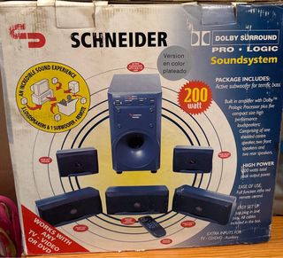Sistema Sonido Schneider Dolby Surround Pro Logic