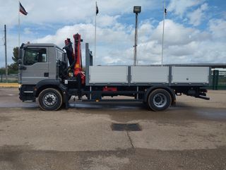MAN TGM 18 290-CAMIONES GRUA