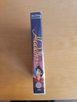 VHS Aladdín - Walt Disney Los Clásicos