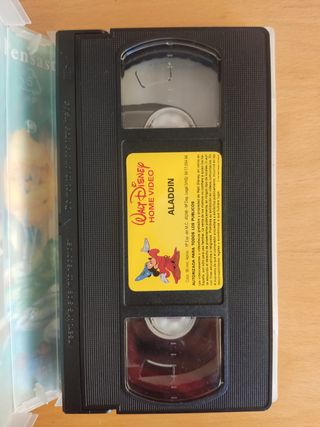 VHS Aladdín - Walt Disney Los Clásicos