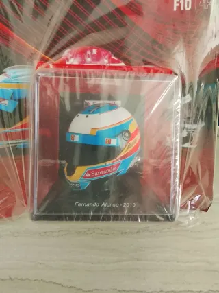 Caschi Ferrari Fernando Alonso Libro + Mini Casco