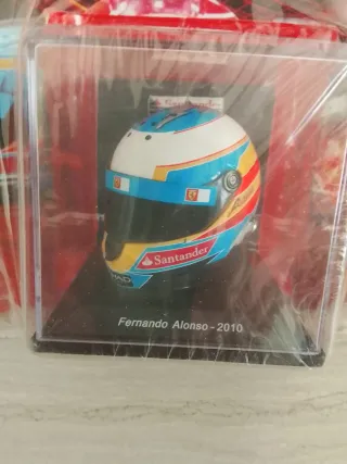 Caschi Ferrari Fernando Alonso Libro + Mini Casco