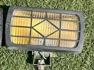 Pareja Faros Antiniebla Clásicos Amarillos