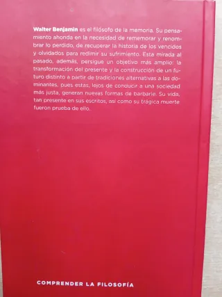 Walter Benjamín. Carlos Marzan.