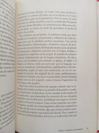 Walter Benjamín. Carlos Marzan.