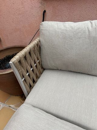 Sofá modular exterior beige NUEVO