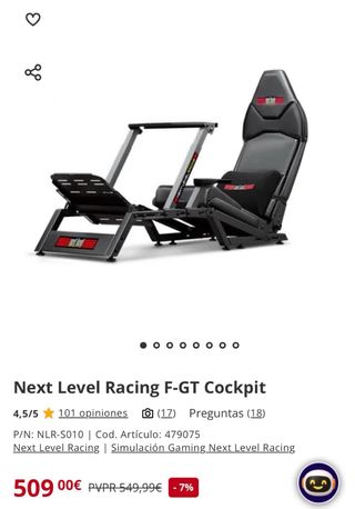 Silla Gaming Formula GT Next Level Racing