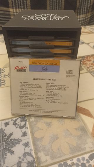 Colección CDs Jazz Gran Discoteca Familiar