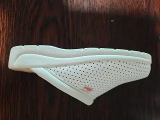 Zuecos Dian Talla 37 Blancos