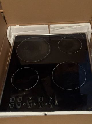 Placa vitrocerámica 4 fuegos