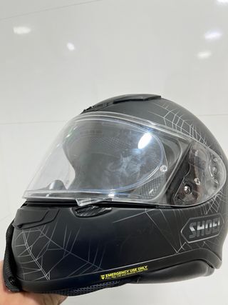 Casco Moto Shoei Diseño Calavera Rosa