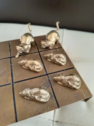 Gioco Tris in Ottone