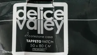 Tappeto Delice Valley bianco in tessuto