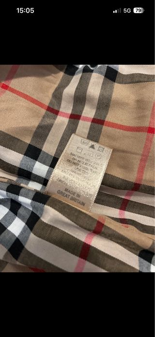 Giacca Burberry trapuntata blu