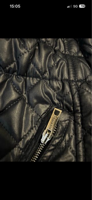 Giacca Burberry trapuntata blu