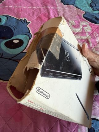 Nintendo DS Lite Caja Negra + Juegos