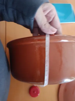 Olla de Barro Marrón