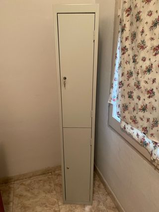 Taquilla metálica beige