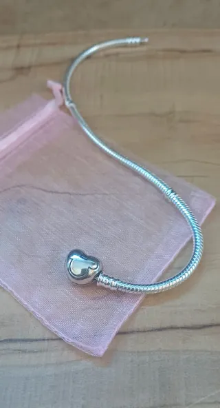 Pulsera para charms | Corazón Mickey Disney