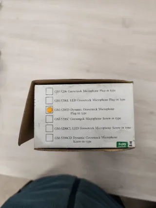 Micrófono JTS GM-5206D Cuello Cisne