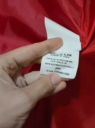 Cappottino Nuna Lie Rosso