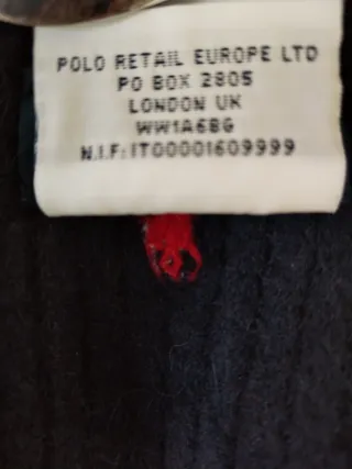 Bufanda Polo Ralph Lauren Azul