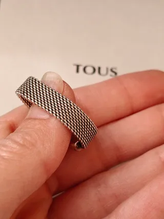 Anillo Tous Mesh oso malla
