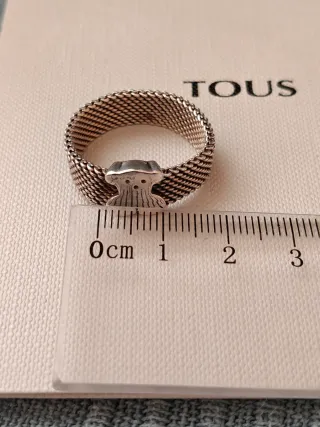 Anillo Tous Mesh oso malla