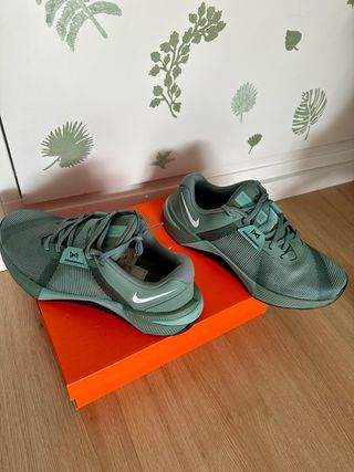 Nike Metcon 10 CrossFit Talla 41 Verde/Teal