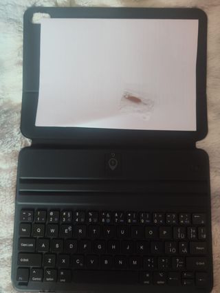 Funda con teclado Bluetooth para tablet/iPad