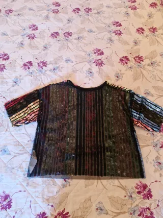 Top Tally Weijl paillettes multicolor S