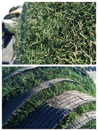 Césped artificial reciclado